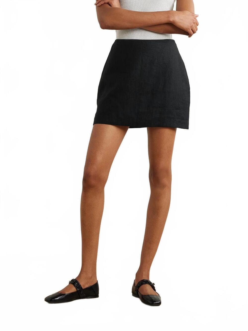 NEW POSSE alice skirt in black